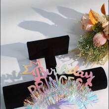 Cute Party Letter Birthday Headband - Multicolor - View 8