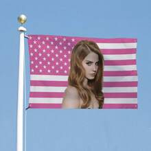 60x90cm 90x150cm Lana Del Reys 2012 Barber Shop Home Decor Items Flaga Custom To Hang Garage Flags Bedrooms Advertising - Nhiều màu - Xem 5