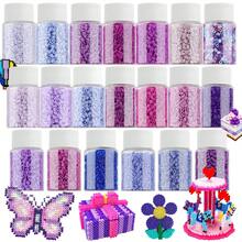 1100颗2.6毫米迷你熔珠像素拼图铁珠熔珠DIY高品质手工工艺品 - 拼豆豆 - 查看 5