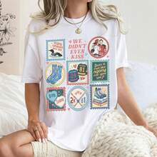 New Ladies' Tops For Women,Heated Rivalry Shirt, Hockey Romance Fan TShirt, Love Tee, Queer Hockey Fan - 白色 - 查看 4