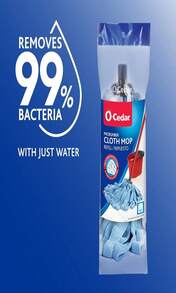 Recambio de mopa de microfibra O-Cedar (Paquete - 6) - ColorE - Ver 3