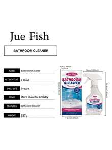 Multi-Purpose Bathroom Cleaner, Suitable For Shower, Walls, Tiles, And Removing Water Stains And Dirt - Liquid - View 8
