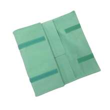 UnionPlus Velvet Travel Jewelry Case Roll Bag Organizer For Necklace, Ice Gre1en - IceGre1en - 查看 9