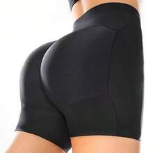 Butt-Lifting And Enhancing Panty Shorts - Butt Padding - 黑色 - 查看 4