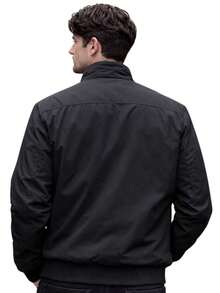 Men's Reversible Double-Sided Twill Jacket – 2 Colors In 1 | Premium Casual Style - 藏蓝色 - 查看 4