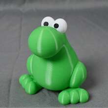 Froschstatue - Eine Kunststoff-Tischdekoration, geeignet für Büros und Zuhause. Kann drinnen und draußen verwendet werden. Keine Stromversorgung erforderlich. Tischdekoration, kreatives Geschenk. - Verschiedenfarbig - Übersicht 11