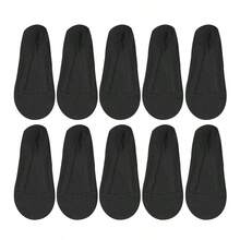 1/5/10 Pairs Of High-Quality Lace Invisible Summer Thin Breathable Low Top Silicone Anti Slip Boat Socks For Women - Multicolor - View 18