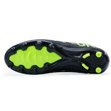 1双全新男女足球鞋，低帮钉鞋，适合上学、比赛、训练，防滑、耐磨、抓地力强，男女通用成人足球鞋 - 黑綠色 - 查看 4