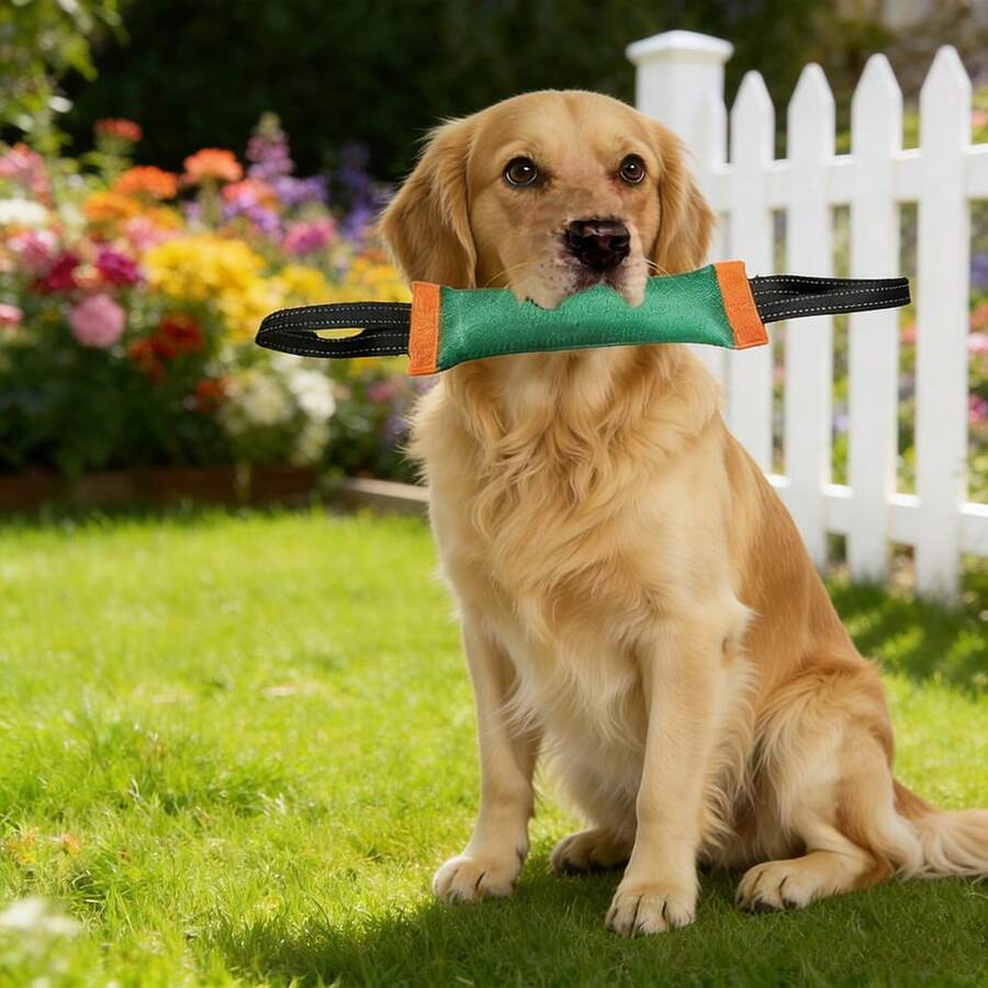 Durable Chew Toy, Interactive Anti-Disassembly Pet Supplies, Chew-Resistant, Grind Teeth, Interactive Stress Relief - Green - View 1