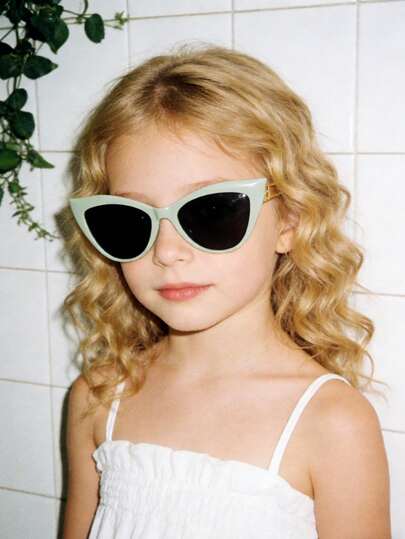 1 Pair Classic & Children's Glasses, Suitable For Boys & Girls, Party, Holiday, Travel, Decoration, Daily Accessories, Photography Props