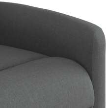 vidaXL Dunkelgrauer Stoffsessel - Grey - View 8