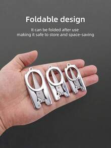 Folding Scissors, Multi - Purpose Portable Travel Scissors. They Can Be Used As Paper - Cutting Scissors For Household, Office, And Students, As Well As Mini Portable Fishing Scissors For Cutting Fishing Lines. - View 5