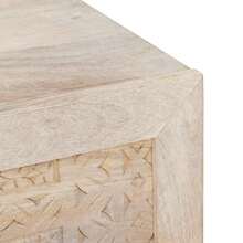 vidaXL Sideboard Weiß 33,5 X 80 X 75 Cm - White - View 6