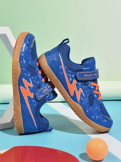 Women's Table Tennis Shoes 2026 Spring New Mesh Breathable Shock Absorbing Competition Sports Hard Court Training Tennis Shoes, Women's Tennis Shoes Spring/Autumn Shock Absorbing Wear-Resistant Breathable Casual Badminton Shoes Women Training Shoes Size 29-38