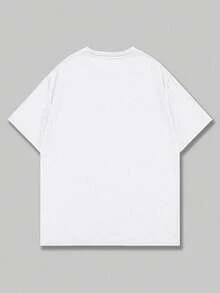 Playeras de pareja dibujos de chico y chico lanzando besos,Camiseta De Algodón Puro Playeras Para Parejas,nacional Envio - Blanco - Ver 3