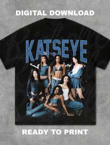 Valentine Outfits For Women2026Summer Casual Pure Cotton Men's T-Shirt Katseye Beautiful Chaos Tracklist Shirt, Katseye Kpop Shirt, Katseye Gnarly Shirt, Gabriela Shirt,Short Sleeved Single-Sided Printed T-Shirt,Pullover Style Shirtbad Bunny Shirt Valentines Day Outfit - Đen 2 - Xem 1