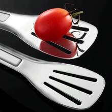 Stainless Steel Food Clip Meat Salad Bread Grill Buffet Clip Cooking Tools Kitchen Accessories, Meat Cooking Utensils, Barbecue Baking Silver Kitchen Accessories, Camping Supplies Wear-Resistant, Suitable For Home Kitchen Barbecue - Multicolor - View 7