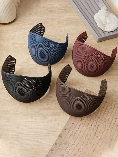 1pc New Muslim Women Headscarf Holder, Teeth Grip Headband, Forehead Hair Accessory