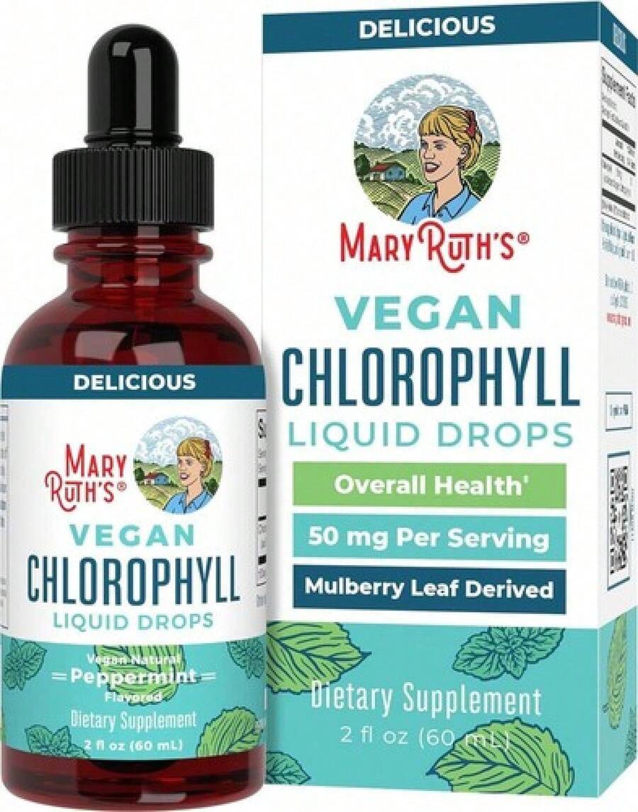 Chlorophyll Liquid Drops | Clean Label Project Certified | Vegan | | - 1 - Xem 1