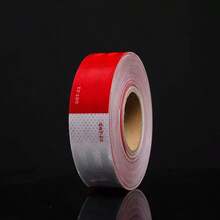 1 Rollo de pegatina reflectante para coche de alta luminancia, advertencia de seguridad y anti-colisión para la carrocería del vehículo - A - Ver 6