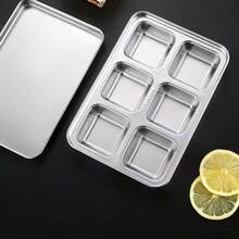 1pc Thick Stainless Steel Ice Cube Tray, Square Ice Mold With Lid, Easy Release Fast Freezing - Multicolor - View 3