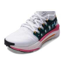 Under Armour Women's UA W Phantom X Lightweight Cushioned Casual Outdoor Running Shoes 6007184-101 - White/Green - View 7