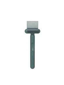1 pieza Cepillo de limpieza para peines, puede eliminar el cabello enredado en los peines, también es adecuado para limpiar cepillos de pelo de mascotas, agarre cómodo, suministros de limpieza para el hogar y el baño - A - Ver 11