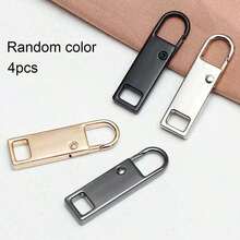 10个/4个免工具可拆卸金属拉链头，适用于行李箱、服装、包袋及其他拉链维修和更换配件 - A款-1pc - 查看 10