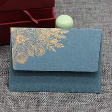 10pcs/Pack 11.5*8cm High-End Golden Foil Envelopes For Business Invitation Cards - 10pcs/pack 11.5*8cm Gold Stamped Envelope - View 32