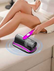 1 pieza Aspiradora, Plumero de limpieza, Removedor de pelo, Aspiradora inalámbrica para limpieza profunda de cama, sofá, pelo de mascota y alfombra - Multicolor - Ver 9