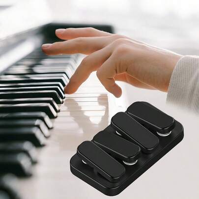 1 ks miniaturní hmatový předmět ve stylu klavírních kláves, který při dotyku vydává příjemný zvuk "cvaknutí". Jedná se o předmět pro každodenní nošení (EDC), který lze nosit kdykoli a kdekoli. Je to také jedinečný a promyšlený dárek vhodný pro rodinu, přátele nebo kolegy.