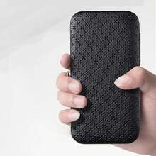 Juego de manicura de 19 piezas, cortaúñas de acero inoxidable, juegos de cuidado profesional para el cuidado de la piel de manos, pies y uñas, con estuche de viaje - Negro - Ver 7