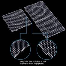 52x52 Pegboard Beading Tool Set, Suitable For Fuse Beads, 2.6mm Extra Long Pegs Anti-Falling Design, 90 Degree Vertical No Bead Dropping, Reinforced Thick Backing Board Heat Resistant, Applicable For DIY Various Patterns, Essential For Handicraft Lovers - Multicolor - View 7