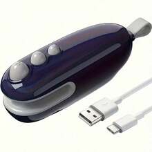 Mini Sealing Machine, Cutting Heat Sealing Machine, Rechargeable Sealing Machine, Handheld Magnetic Heat Sealing Machine, Portable Sealing Machine, Food Preservation, Crispy Snack Heat Sealing Machine - Multicolor - View 11