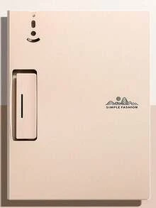 1pc Simple And Creative A4 Board Clips, Highly Stylish Student/Secretary Clips, Writing Board Pad, Simple And Multifunctional Office Folders, Study Folders For Back-To-School Season. Convenient And Practical - Single Piece - View 12