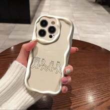 おしゃれなスマホケース  11/12/13/14/15/15pro/15 Plus/15 Promax/7plus/8plus/11pro/12pro/13pro/14pro/11promax/12promax/13promax/14promax/14plus/5 - ホワイト - チェックする 2