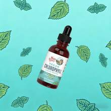 Gotas líquidas de clorofila de Mary Ruth's, certificadas por Clean Label Project - Sabor a menta derivado de la morera, vegano, no diluido, 2 onzas fluidas, apto para mayores de 14 años, sin OGM - Gotas líquidas de clorofila - Ver 1