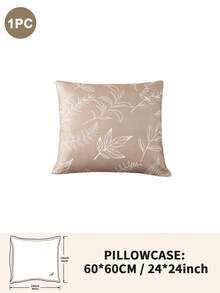 1pc/2pcs/4pcs Floral Print Pillowcase, Breathable Soft Comfortable, Envelope Closure Suitable For Bedroom Sofa Home Decor, Retro Style Bedroom Living Room Home Decor, Pillow Insert Not Included, Suitable For All Seasons - Multicolor - View 11