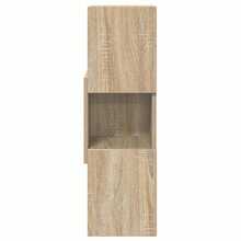 vidaXL Eckschrank Sonoma-Eiche 25,5x25x80cm Holzwerkstoff - Giallo - Visualizzare 3