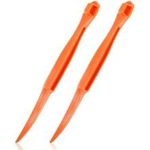 Orange Peeler Tools Citrus Peel Cutter Plastic Easy Fruit Vegetable Slicer Cutter Lemon Peelers Opener Remover Fruit Tools Kitchen Accessories Knife Kitchen Gadgets Strip Peeler Bar (2 Pack) - Bộ 2 cái - Xem 1