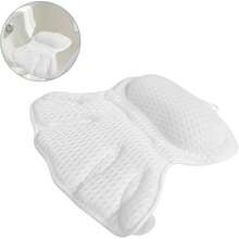 Almohada de Baño Ergonómica con para y Espalda Cojín Lavable y Antideslizante para Bañera para Relajación Casa - 1 - Ver 5