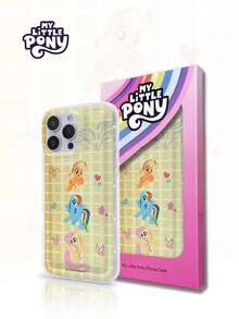 Hasbro MY LITTLE PONY 官方正品卡通少女手机壳，兼容苹果17、17 Air、17 Pro、17 Pro Max、11系列、12系列、13系列、14系列、15系列、15 Pro Max、16 Pro、16 Pro Max、X、XR、XS Max - 透明1 - 查看 1