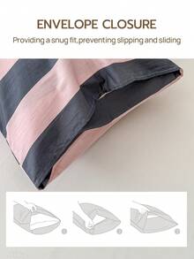 四件套床上用品，易于打理，柔软亲肤，包含1张床单、1张床笠、2个枕套，透气舒适，让睡眠更安稳，简约风格，是送给父母和朋友的绝佳礼物。 - 彩色 - 查看 8