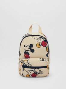 Disney  Mouse Print Transparent Fashion Travel Backpack, Portable - Multicolor - View 2