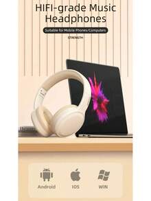 Lenovo TH30 Wireless Headphones Bluetooth 5.3 Earphones Foldable Gaming Headset Sport Headphone With Mic Music Earbuds - one-size - View 5