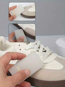 1pc Premium PVC Shoe Cleaner Eraser - Removes Stains And Dirt From Sneakers, Suede And Nubuck Leather Shoes - Ideal For Caring And Maintaining White Shoes, Snow Boots, Etc. Cleaning Tool, Cleaning Product. - Multicolor - View 5