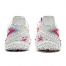 李宁SHINING 3 男款篮球鞋 - 双BOOM缓震系统，TUFF RB外底，轻便低帮运动鞋 ABAW007 - 標準白/冰河藍 - 查看 10