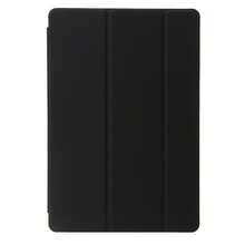 Funda protectora de acrílico plegable en tres partes, opción de moda compatible con Samsung, Redmi y computadoras tablet - Negro - Ver 2