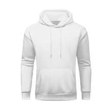"You Are Already Excellent Enough" - Men's Casual Long-Sleeved Hooded Sweatshirt With Drawstring, Suitable For Autumn And Winter Wear, A Perfect Gift For Your Boyfriend. - White - View 3