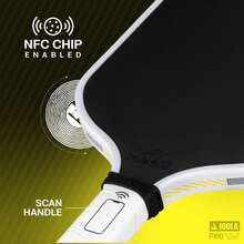 1pc Pro IV T700 Carbon Fiber Handle Pickleball Paddle - Original Carbon Fiber Surface - Scorpeus - 14mm/16mm - Technical Flexible Power - Propulsion Core - UPA-A And USAP Certified - Scorpeus - View 2
